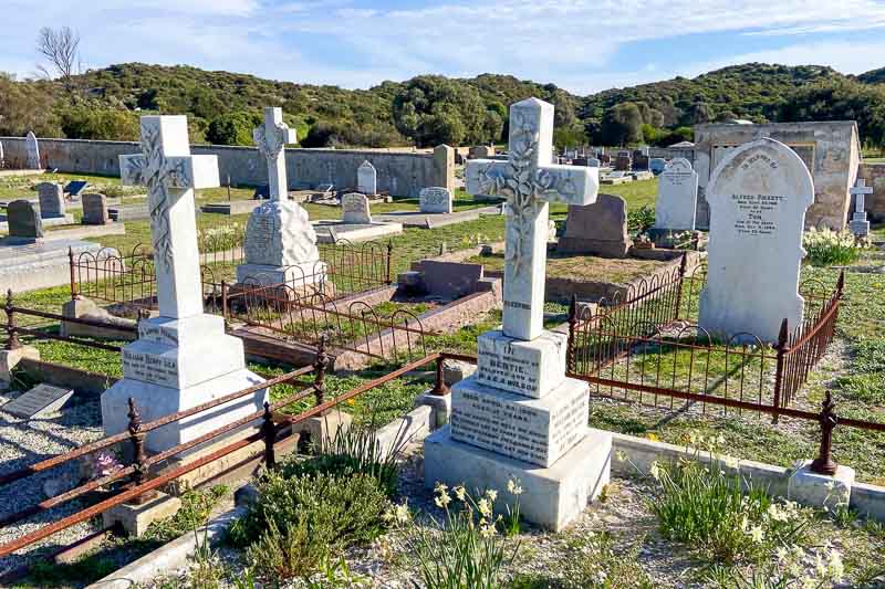 A historical cemetery